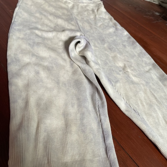 Purple and White Acid Wash Urban Outfitters Flare Pants - Picture 2 of 3